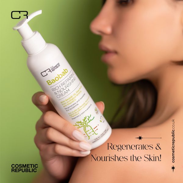 Baobab Cream - Rich Repairing Skin Moisturizer for Nourishing Dry, Itchy Skin - Image 3