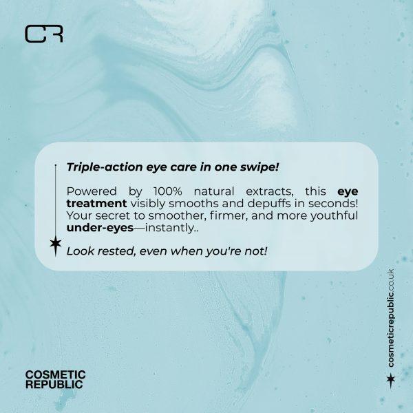 Flash Flawless Skin Serum: Instant Dark Circles & Eye Bags Reducer with Natural Decongestant Extracts - Image 4