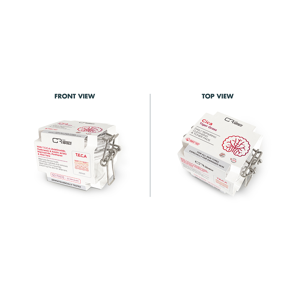 Faja Tarro Cica TCR – Daily Repairing Cleansing and Toner Pads